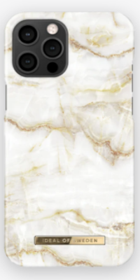 Mynd af iDeal iPhone 12 Pro Max Golden Pearl Marble Fashion Case