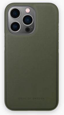 Mynd af iDeal iPhone 13 Pro Intense Khaki Atelier Case