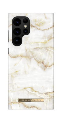 Mynd af iDeal S22 Ultra Golden Pearl Marble Fashion Case S908