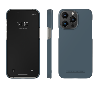 Mynd af iDeal iPhone 14 Pro Max Seamless Case Midnight Blue