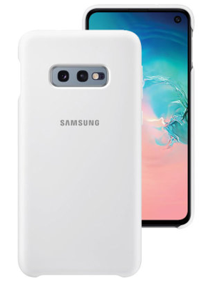 Mynd af Samsung S10 Leður Hulstur Hvítt G973