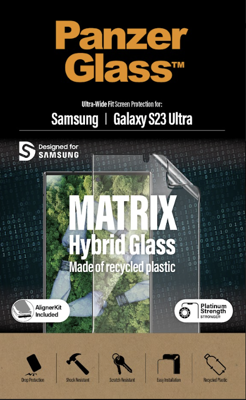 Mynd af PG Samsung S23 Ultra Hybrid Gler UWF