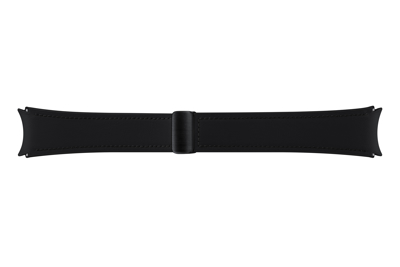 Mynd af Samsung Úraól D-Buckle Hybrid Leather Band (Normal, S/M) Svart